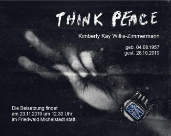 Traueranzeige von Kimberly Kay Willis-Zimmermann von vrm-trauer