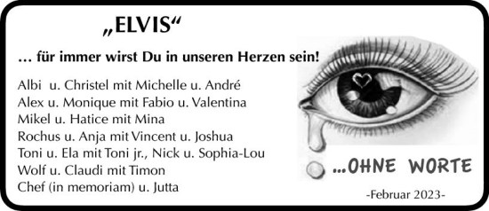 Traueranzeige von Thomas Lupp von Wiesbadener Kurier