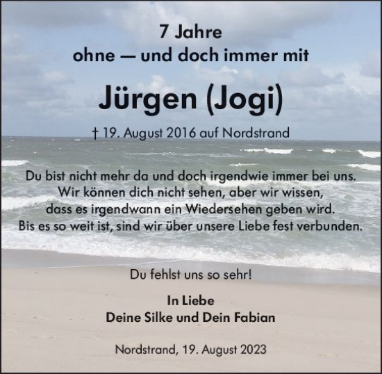 Traueranzeige von Jürgen  von Wormser Zeitung